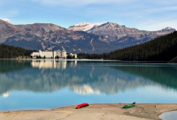 Fairmont Chateau Hotel, Lake Louise, Banff National Park, Canada